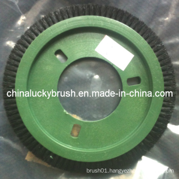 High Quality Nylon Wire Round Textile Brush (YY-360)